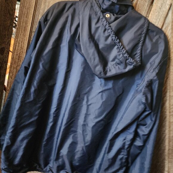 Nike Jacket Windbreaker Marquette Golden Eagles Blue Full Zip Hooded Size Small - Picture 13 of 16